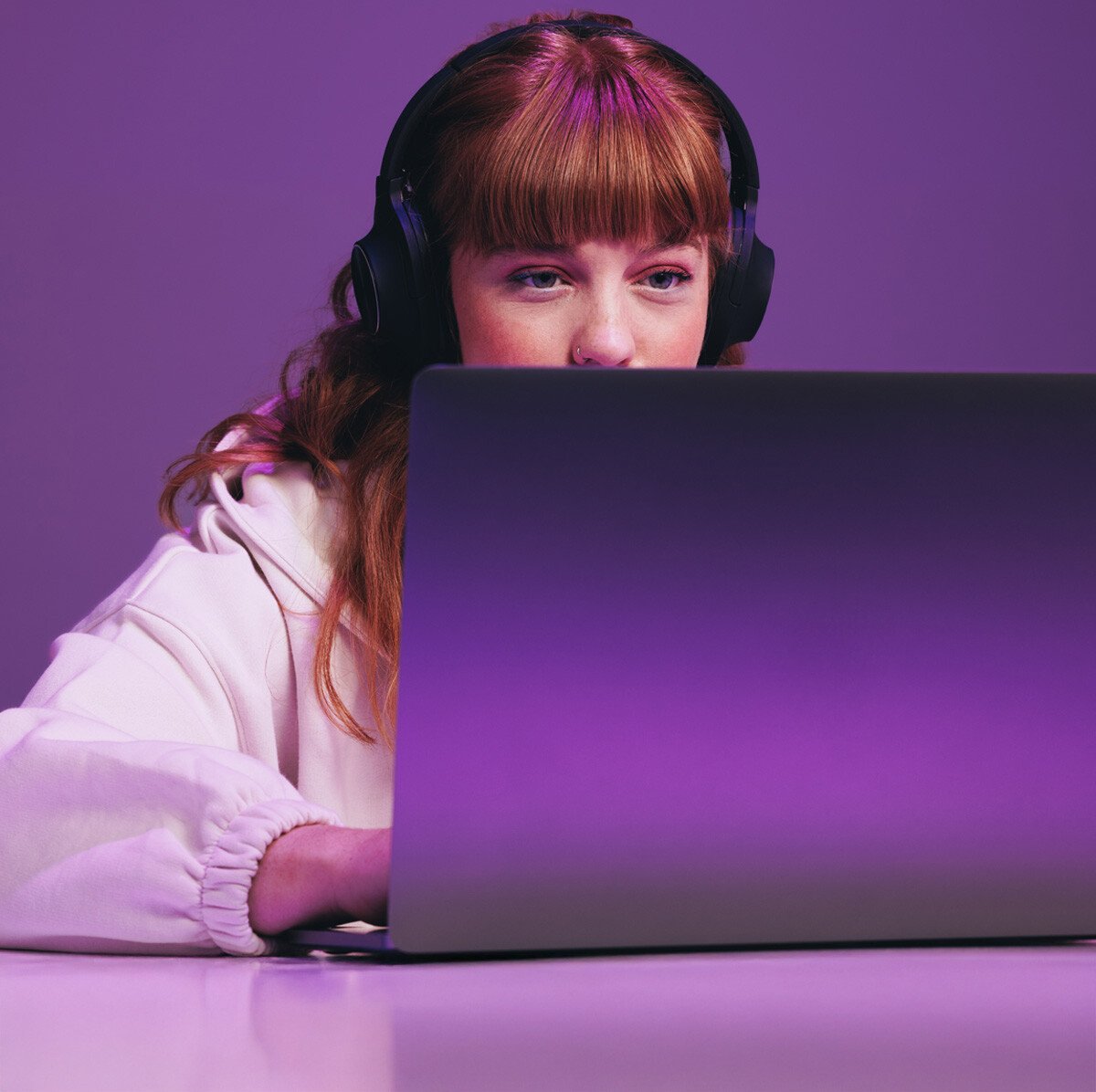 female-on-laptop